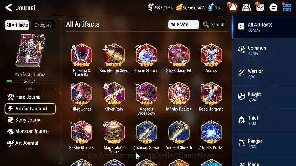 Epic Seven Accounts GLOBAL Unverif|New ErA|2 ML(RHiana & Luciel,FaithL image 8