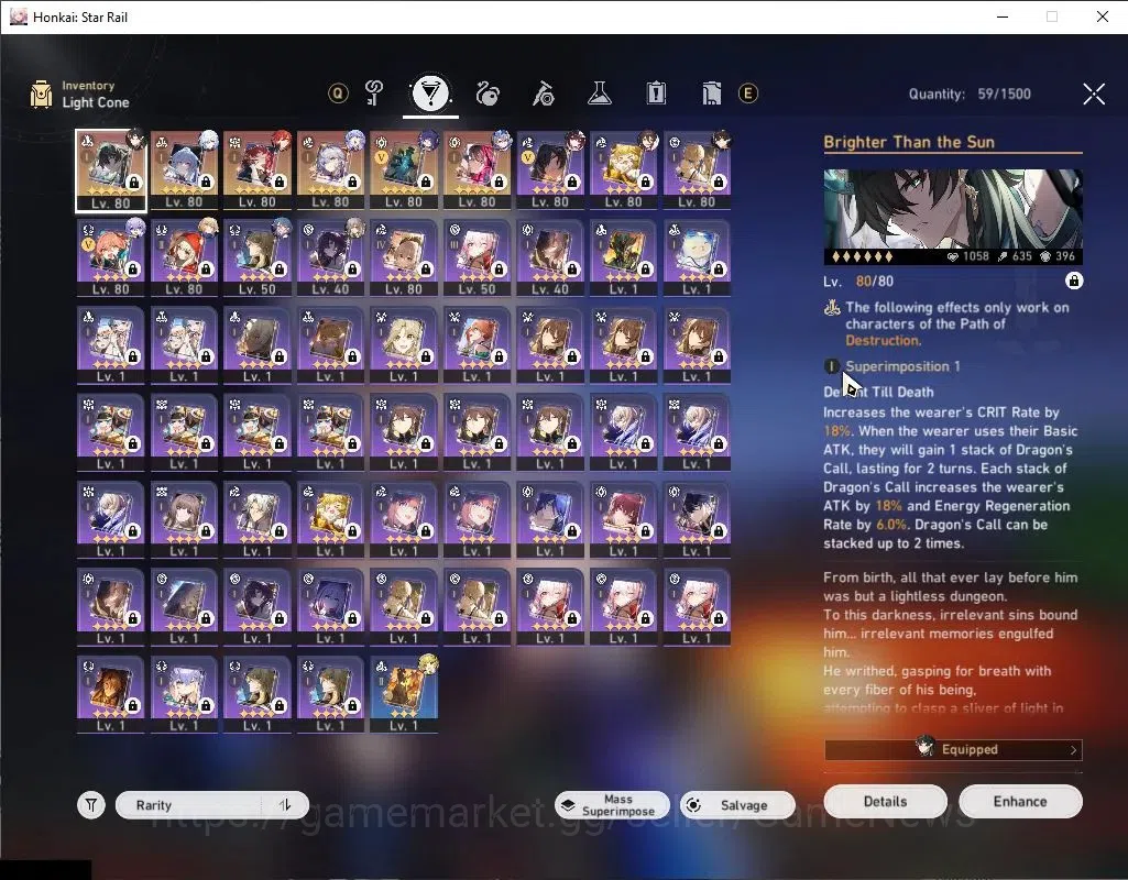 Honkai Star Rail Accounts Asia|TL 70|7 Limited|[(Jingliu,Robin,Danil)+Sign,S image 5
