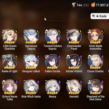 Epic Seven Accounts High-End Asia Verif|21 ML(Rhianna&Luciella 302 SPD,Har setti,Sheperd Diene,Renoa Etc)+Haru,EoA