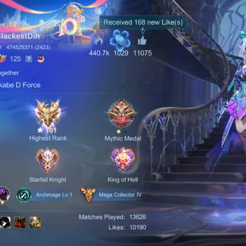 Mobile Legends: Bang Bang Accounts Collector Global | mega 4 | 3 legends | kof gus | moskov | collectors etc