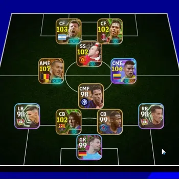 eFootball Accounts Legends & Iconic Players Android|CS 3074|Big Time Eden Hazard 14 Jul'18 |4 Marco VB,Carles Puyol,W