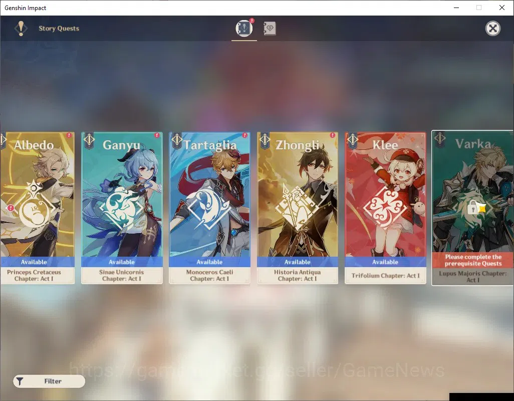 Genshin Impact Accounts ASIA|AR 55|Rate On|BD Unset|4 Limited + 2 (*5 Weap image 19
