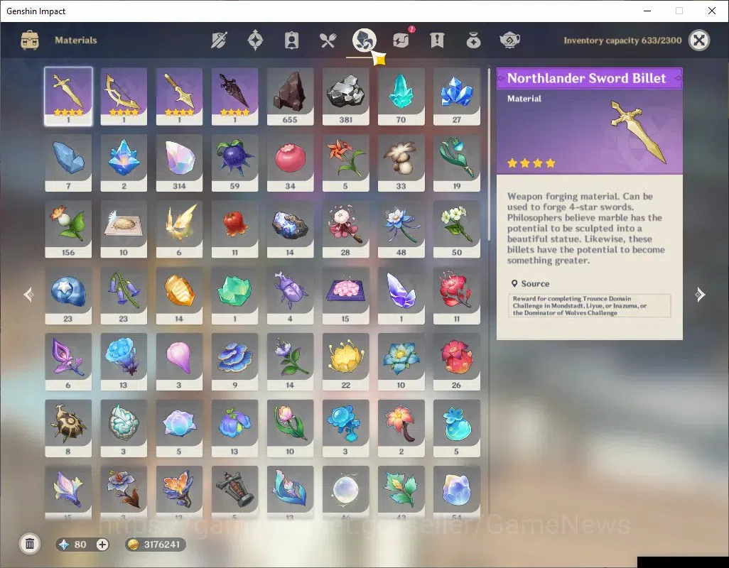 Genshin Impact Accounts ASIA|AR 55|Rate On|BD Unset|4 Limited + 2 (*5 Weap image 8
