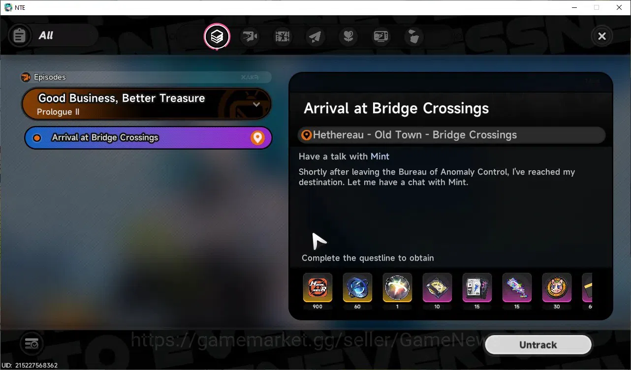 Neverness to Everness Accounts GLOBAL EU|HL 3|1610 Annulith,1 RedDice,60 BlueDice image 12