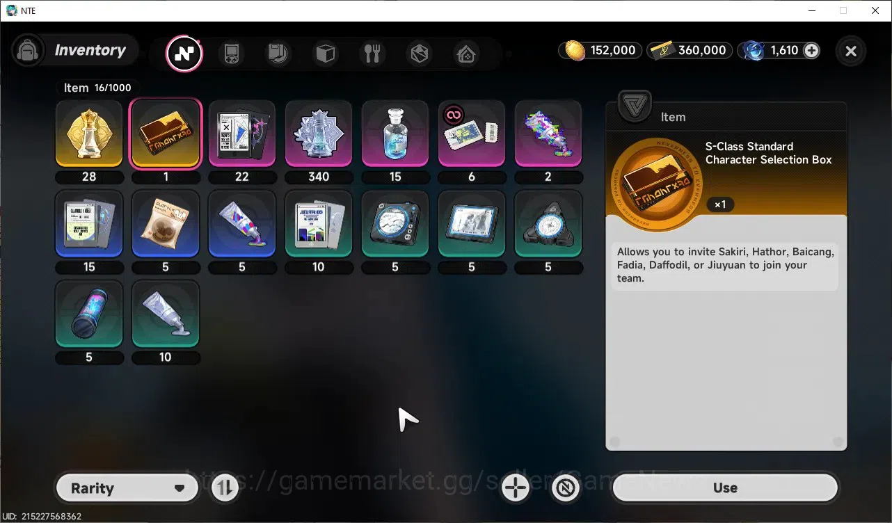 Neverness to Everness Accounts GLOBAL EU|HL 3|1610 Annulith,1 RedDice,60 BlueDice image 8