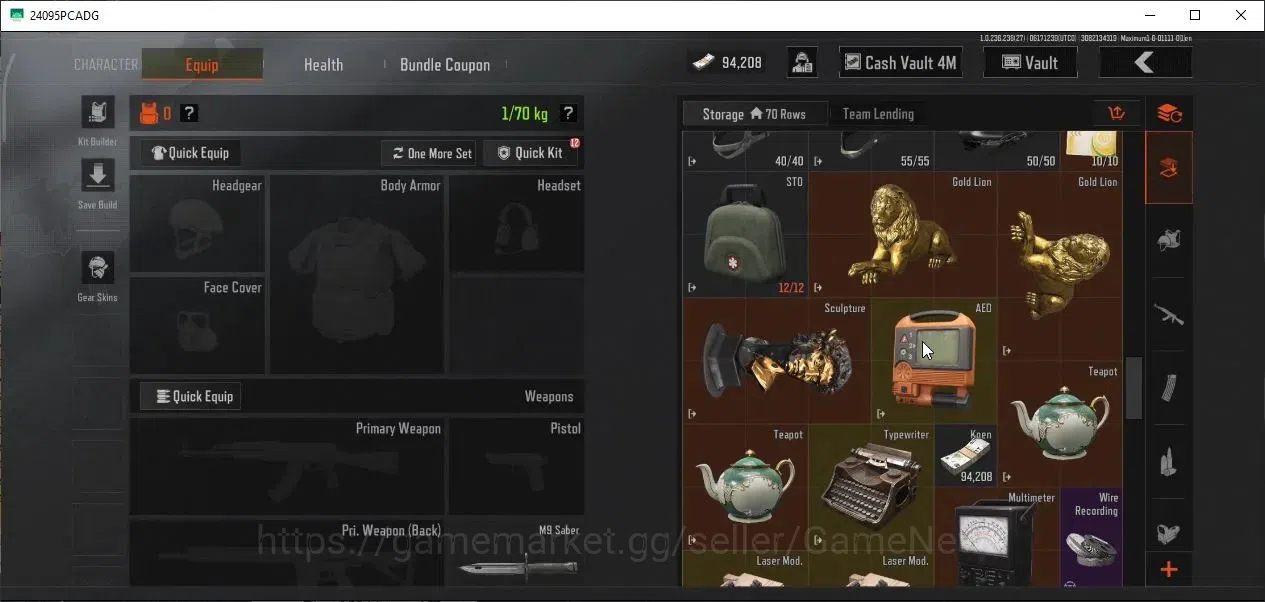 Arena Breakout Accounts MOBILE|Lv 30|SV 9M|CV 4M|4 Set Skin| X-Ray H416,Sy image 4