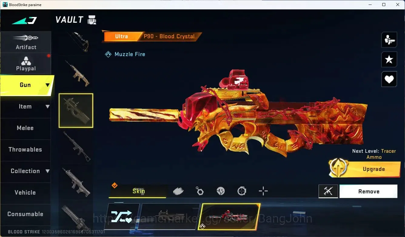 Blood Strike Accounts ASIA | 1 ETERNAL: Desert Eagle-Scorpius Lv1 | 2 TR image 3