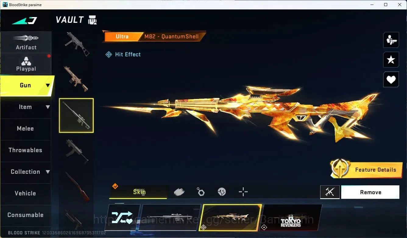 Blood Strike Accounts ASIA | 1 ETERNAL: Desert Eagle-Scorpius Lv1 | 2 TR image 4