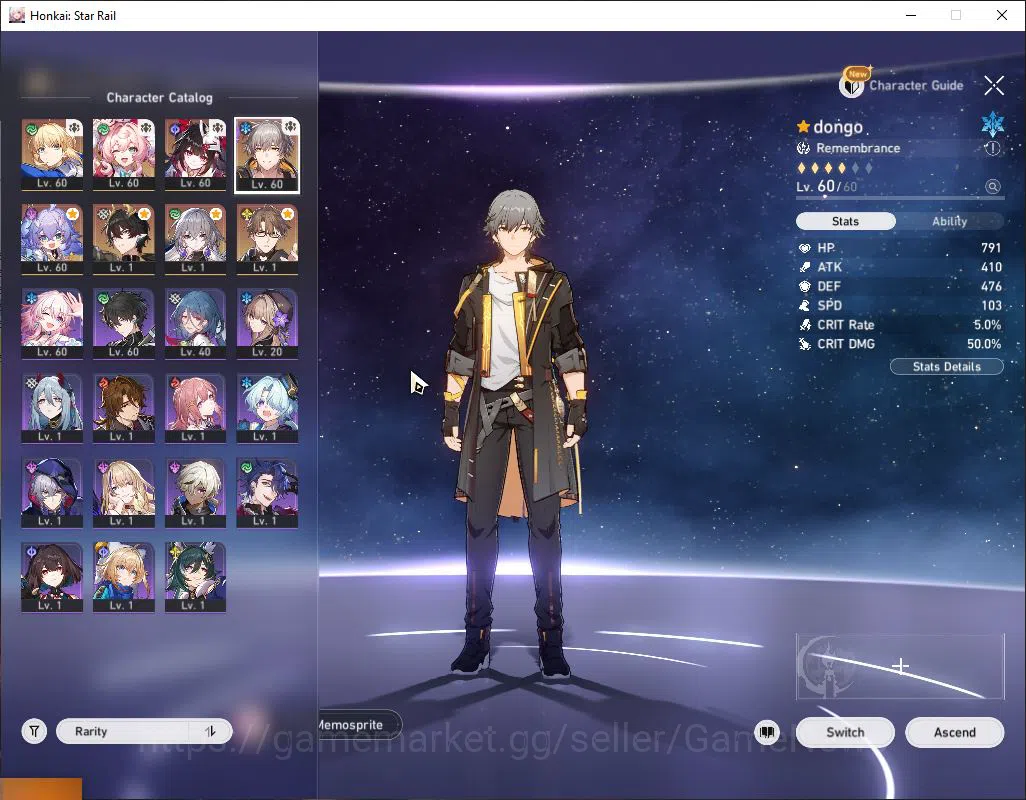 Honkai Star Rail Accounts Asia|TL 50| 17,9K Stellar+120 SPass | 4 Limited | image 3