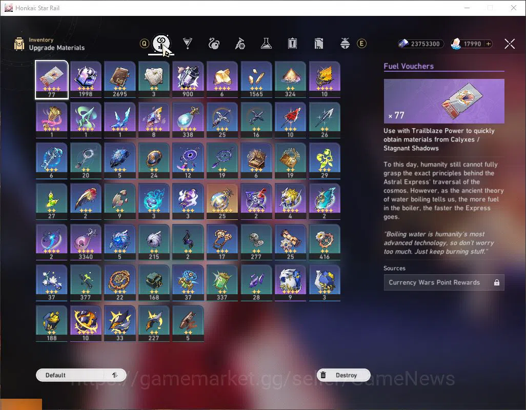 Honkai Star Rail Accounts Asia|TL 50| 17,9K Stellar+120 SPass | 4 Limited | image 5