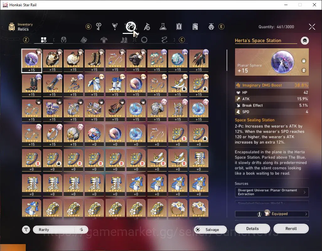 Honkai Star Rail Accounts Asia|TL 50| 17,9K Stellar+120 SPass | 4 Limited | image 6