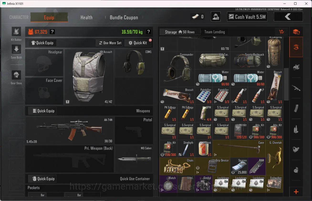 Arena Breakout Accounts MOBILE|lvl 20, SV 6,2M CV 5,4M|MORE SKIN,MORE DETA image 6