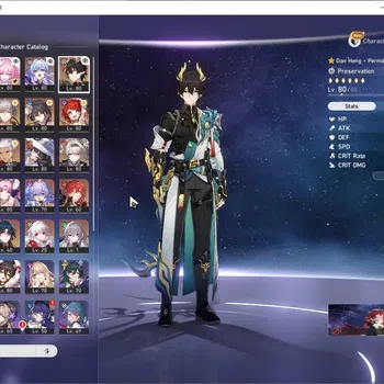 Honkai Star Rail Accounts Others Asia|TL 70|14 Limited|Archer E1+Sign Phainon E1,Sparkle