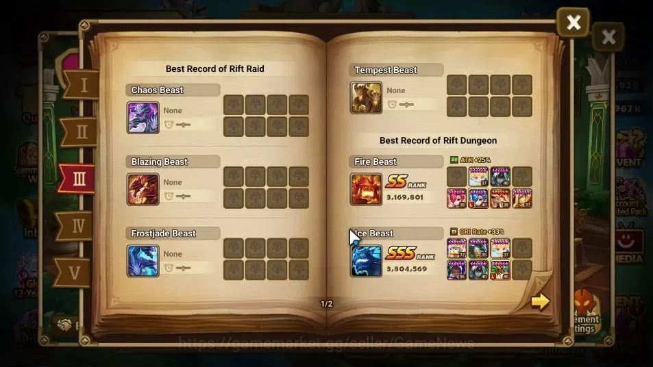 Summoners War: Sky Arena Accounts GLOBAL LV44|1 LD(Starter Lucifer)+4 Total NB5[Star image 7