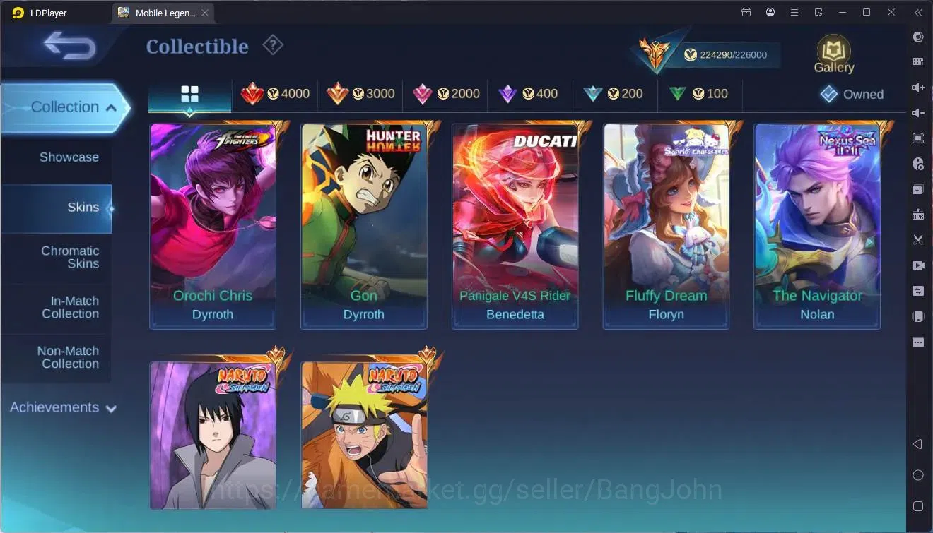 Mobile Legends: Bang Bang Accounts Global|Hero 132|Skin 505|Mega|Legend Franco+Freya+ image 12