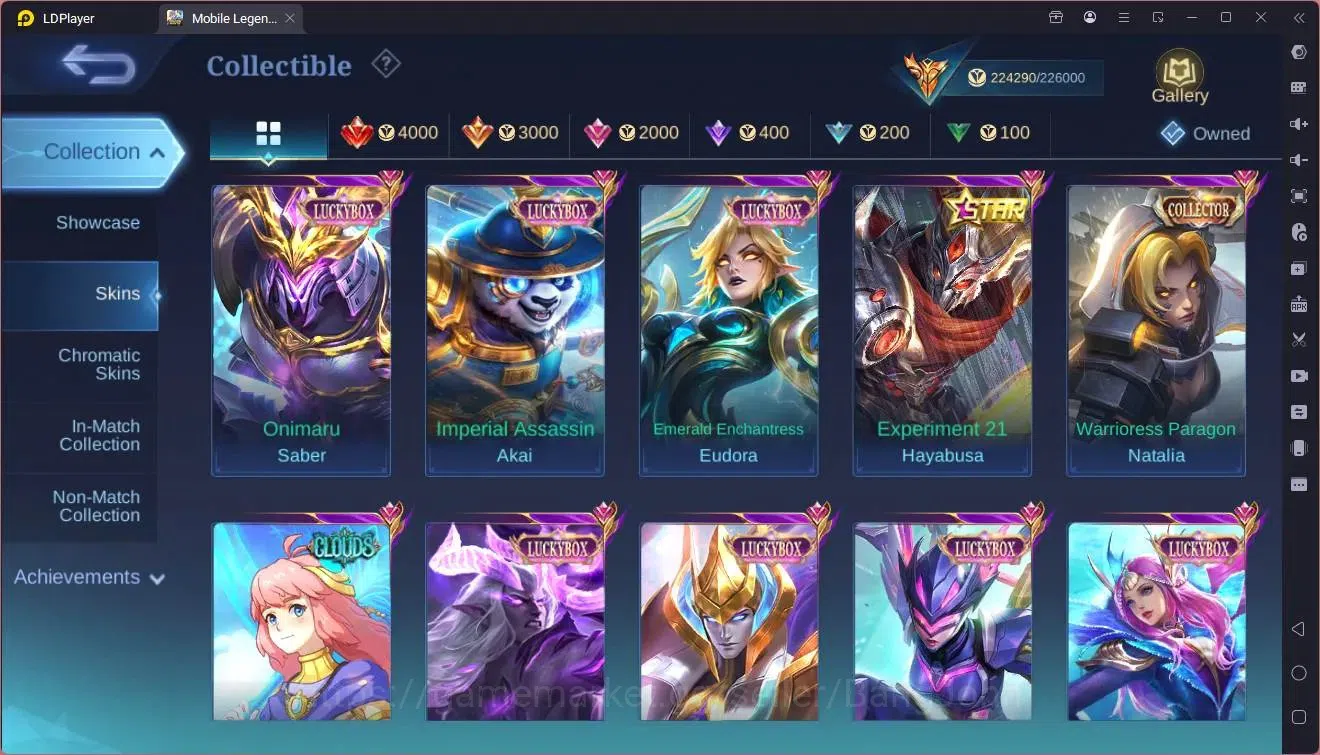 Mobile Legends: Bang Bang Accounts Global|Hero 132|Skin 505|Mega|Legend Franco+Freya+ image 14