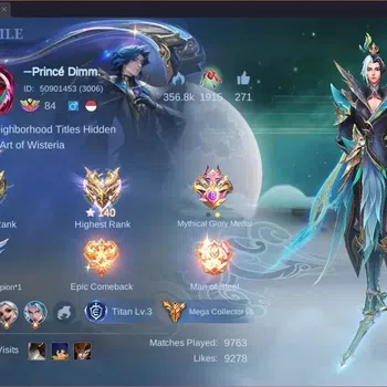 Mobile Legends: Bang Bang Collector Global|Hero 132|Skin 505|Mega|Legend Franco+Freya+ image 1