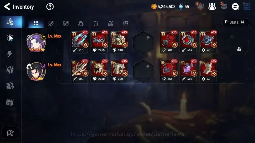 Epic Seven Accounts GLOBAL|UnVerif|2 ML(Rhianna&Luciel,Briar Witch Ise image 13