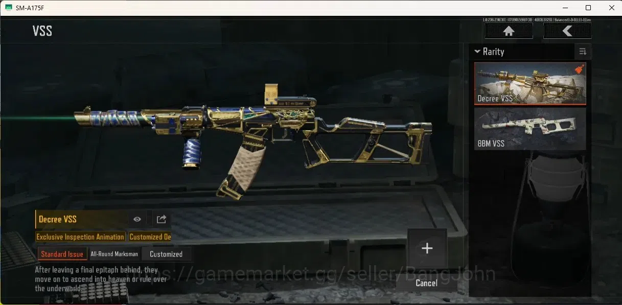 Arena Breakout Accounts High Value Mobile | LV 30 | SV 57.6 M | CV 9.9 M |Exclusive[Symphony AR57,Decree LR-AR1,Decree 10