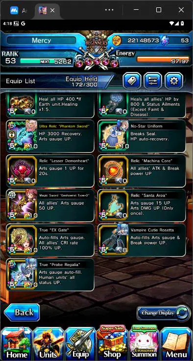 Grand Summoners Accounts GLOBAL|12 Ascend|Houka Inumata,Summer Miyu,Chloe,J image 6