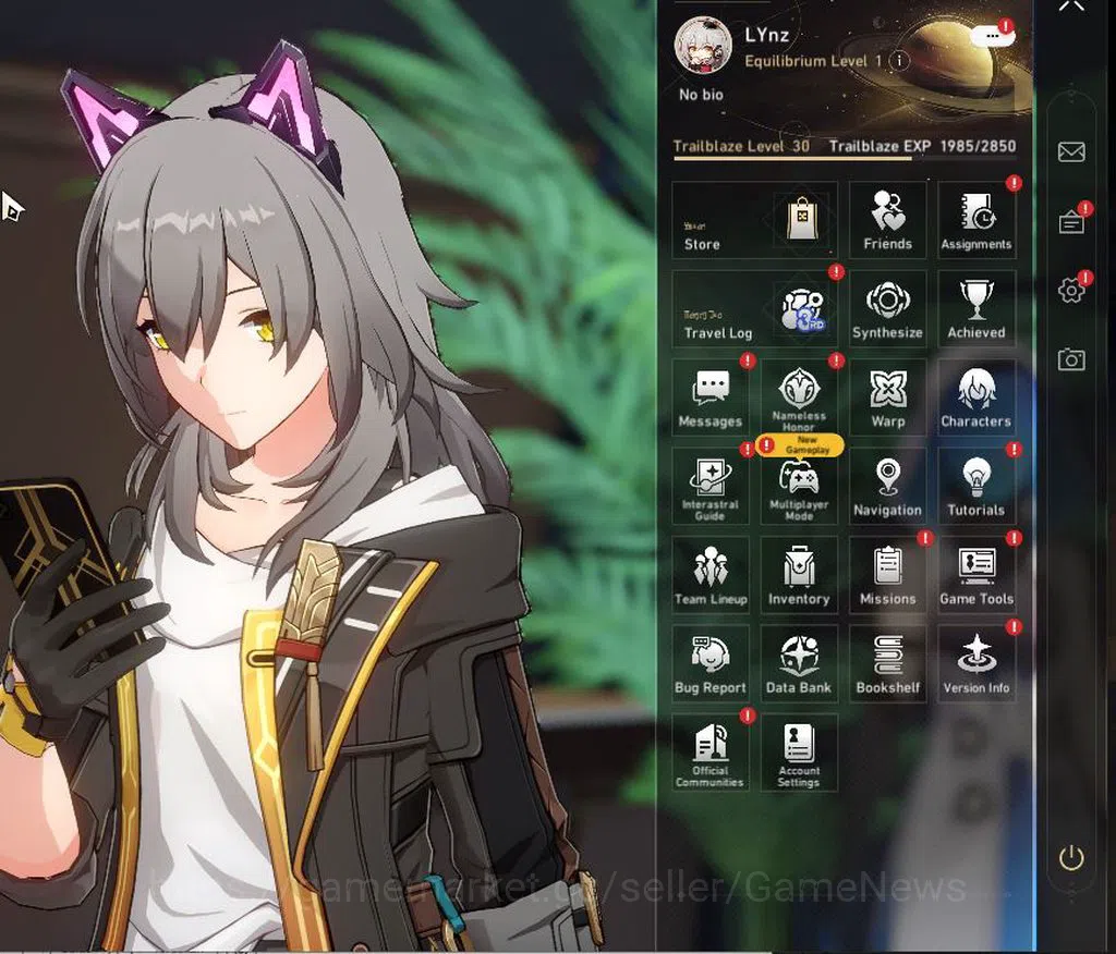 Honkai Star Rail Accounts ASIA|TL 30|8 Limited|Sparkle,Yao Guang,Robin,Casto image 1