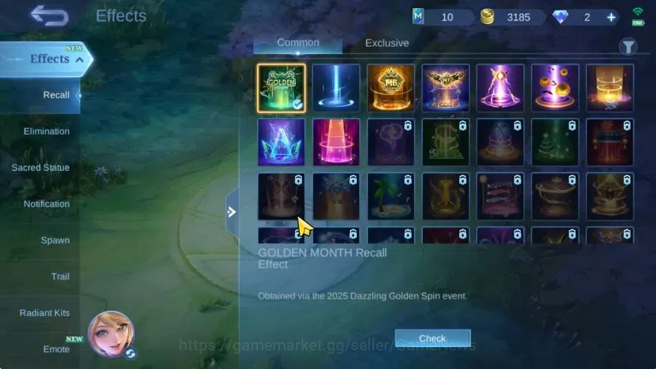 Mobile Legends: Bang Bang Accounts Hero 92|Skin 124|High Glory 86|CC Nata,MSeries Bea image 13