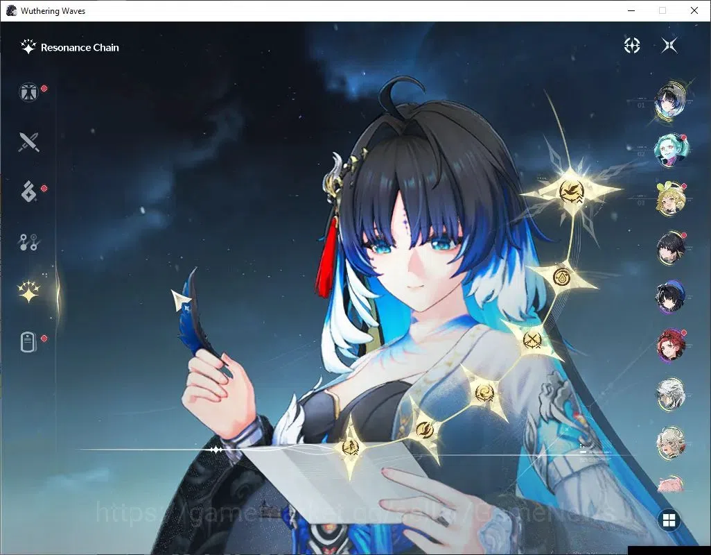 Wuthering Waves Accounts Others SEA |UL 49|2 Limited| Yangyang: Xuanling RC 6 + Signature, Rebecca |DB Lvl 30|MC Female|Log 3