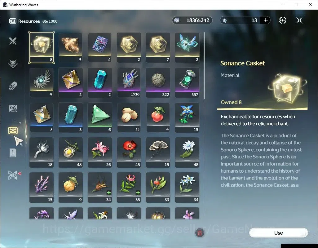 Wuthering Waves Accounts Others SEA |UL 49|2 Limited| Yangyang: Xuanling RC 6 + Signature, Rebecca |DB Lvl 30|MC Female|Log 8