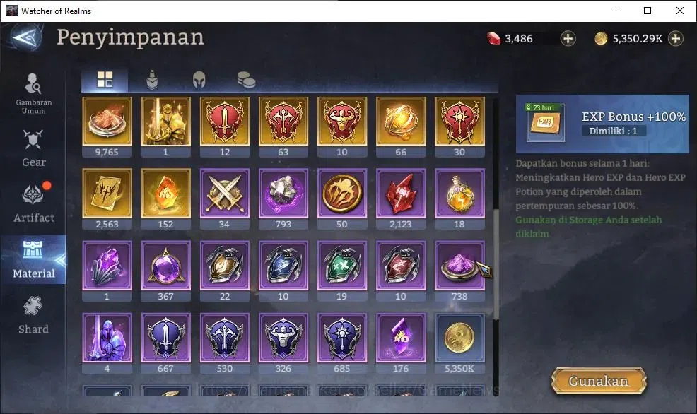 Watcher of Realms Accounts GLOBAL 60x|Lv 79|4,5M Power|3,4K Gems|6 Lord[Valde image 20