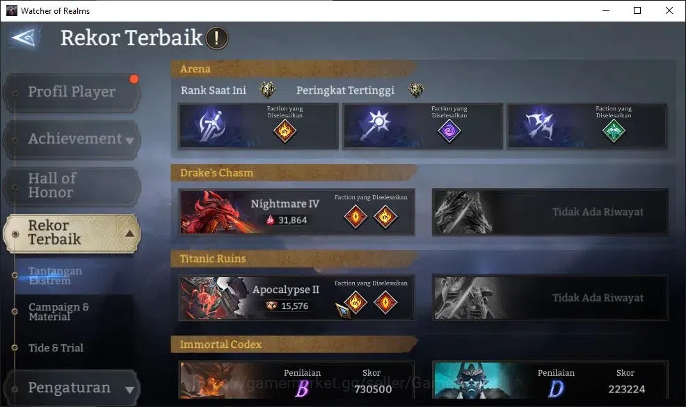 Watcher of Realms Accounts GLOBAL 60x|Lv 79|4,5M Power|3,4K Gems|6 Lord[Valde image 5