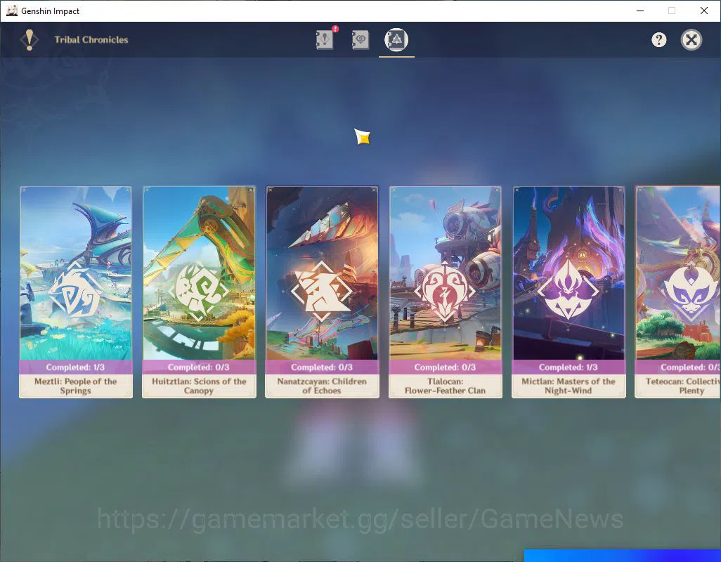 Genshin Impact Accounts Mid Game ASIA|AR 57|| 7 Limited +5(*5Weapon)|Columbina,Neuvillette,Kinich+sign,Navia,Etc||1 Skin|MC 13