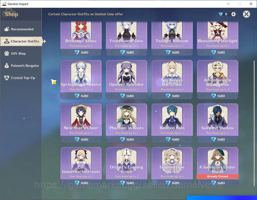 Genshin Impact Accounts Mid Game ASIA|AR 57|| 7 Limited +5(*5Weapon)|Columbina,Neuvillette,Kinich+sign,Navia,Etc||1 Skin|MC 15