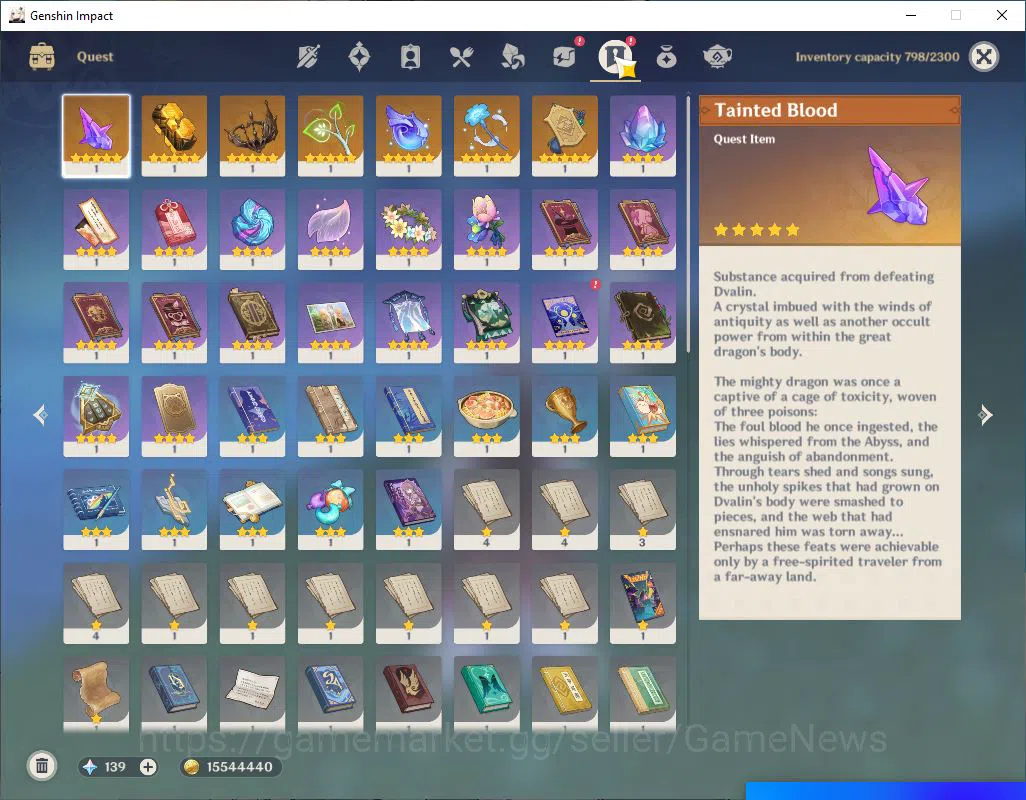 Genshin Impact Accounts Mid Game ASIA|AR 57|| 7 Limited +5(*5Weapon)|Columbina,Neuvillette,Kinich+sign,Navia,Etc||1 Skin|MC 8