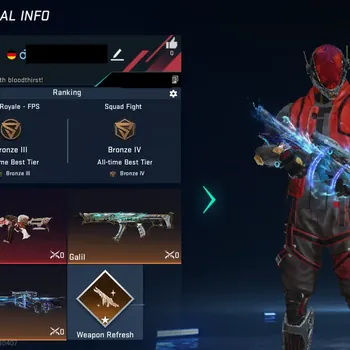 Blood Strike Accounts Others ASIA|1 limit:M4A1-BOF|4