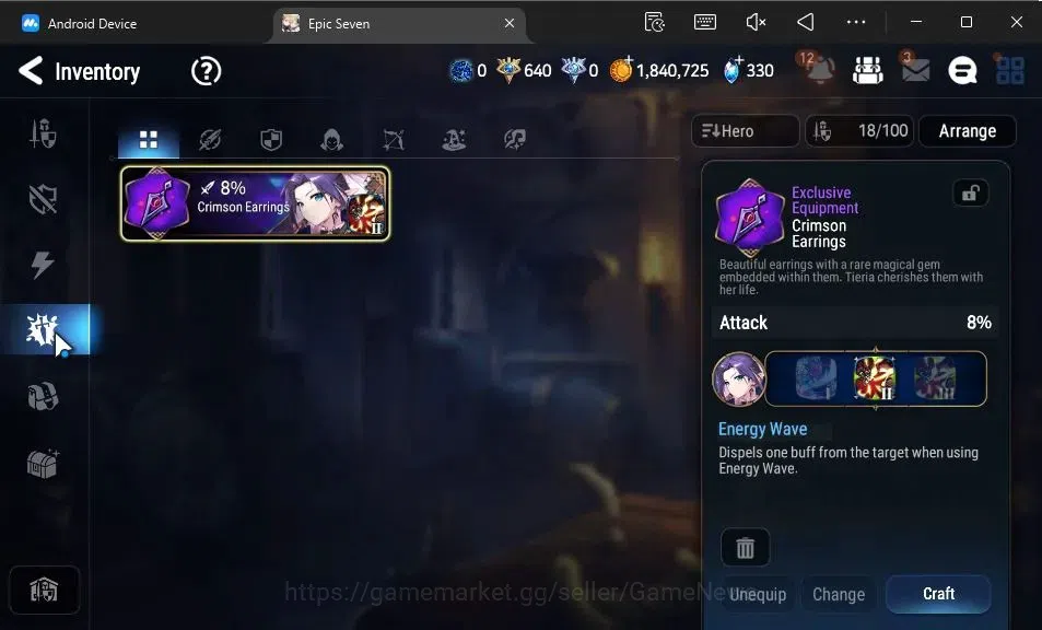 Epic Seven Accounts GLOBAL Unverif|New Era|7 ML(Rhianna and Luciella,L image 13