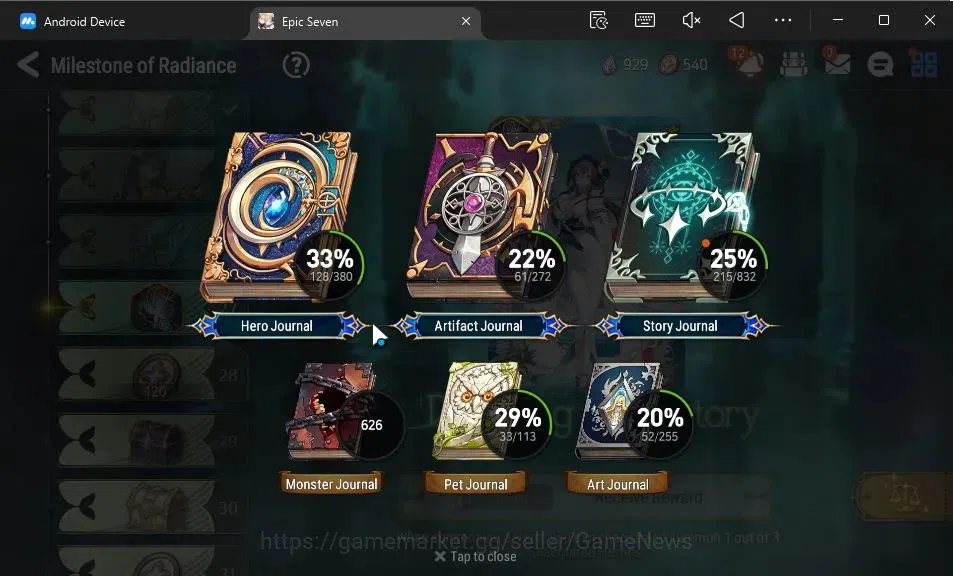 Epic Seven Accounts GLOBAL Unverif|New Era|7 ML(Rhianna and Luciella,L image 5