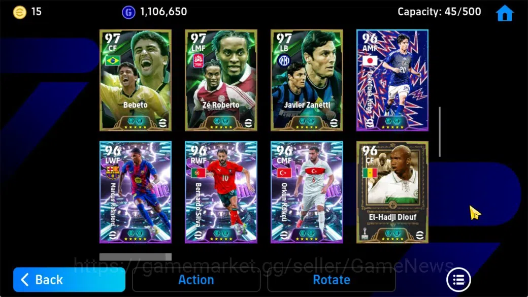 eFootball Accounts Android|2 BigTime Lionel Messi,Frank Rijkaard,Epic image 8
