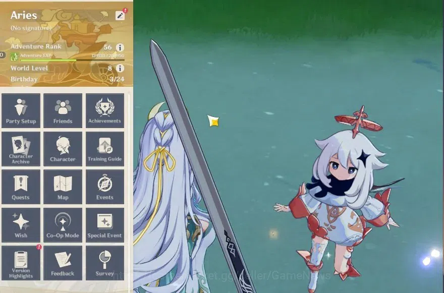 Genshin Impact Accounts ASIA|AR56|7Limited+8(*5Weapon)|Zibai,Escoffier,Rai image 1