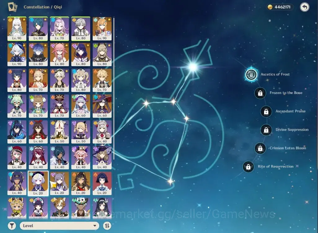 Genshin Impact Accounts ASIA|AR56|7Limited+8(*5Weapon)|Zibai,Escoffier,Rai image 5