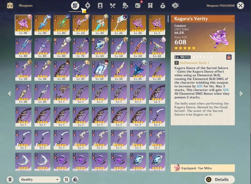Genshin Impact Accounts ASIA|AR56|7Limited+8(*5Weapon)|Zibai,Escoffier,Rai image 7