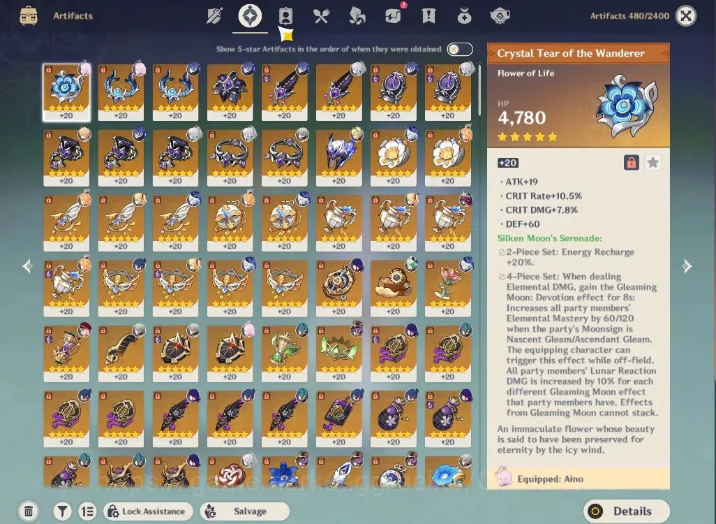 Genshin Impact Accounts ASIA|AR56|7Limited+8(*5Weapon)|Zibai,Escoffier,Rai image 8