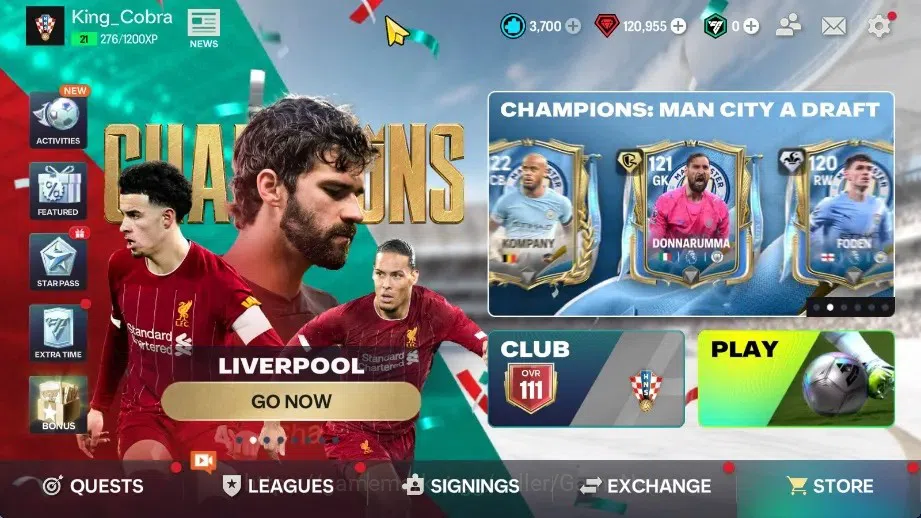 EA SPORTS FC Mobile Accounts Best Starter FCM With 120K Gems,3,7K Shard,4,6K RUP,7 Draft|Icons Ronaldo Nazario,TWG Dani 1