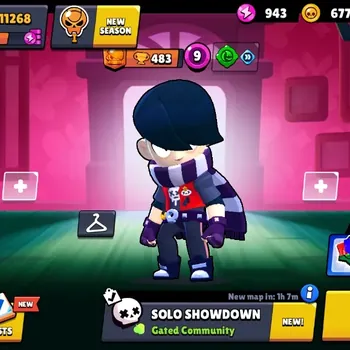 Brawl Stars Accounts 11268 Trophy|33 Brawlers (Edgar,Shelly,Nita,etc)| 1 Epic Skin (Mega Box Darryl),Etc|Protect Off|Take