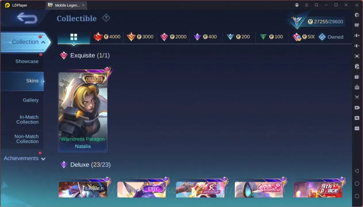Mobile Legends: Bang Bang Accounts GLOBAL Hero 80 Skin 125 |CC Natalia|Meowkin Hunter image 6