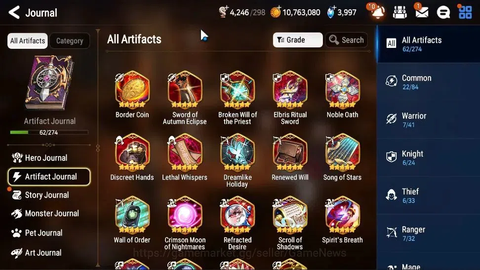 Epic Seven Accounts Starter GLOBAL UnVerif|New Era|7 ML(Notos,SN Yulha,Belian,Etc)+Rinak,Setsuka,AB Fumyr,Etc|3,9k 9