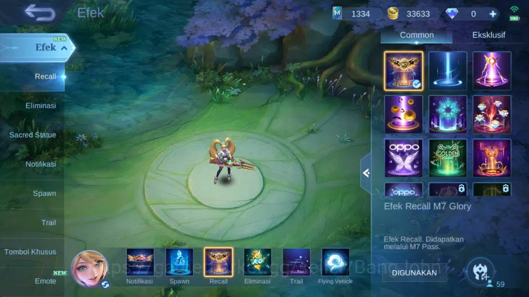 Mobile Legends: Bang Bang Accounts HERO 50+ SKIN 70+ valentine claude, lightborn harr image 8