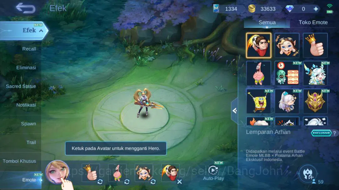Mobile Legends: Bang Bang Accounts HERO 50+ SKIN 70+ valentine claude, lightborn harr image 9
