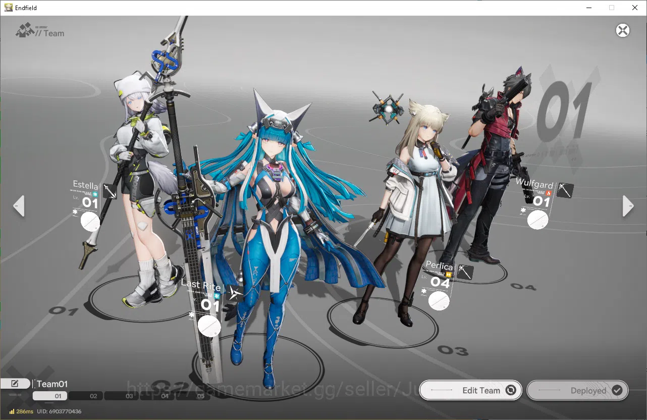 Arknights: Endfield Accounts NA/EU|Day 1 Login| 1 Meta SSR Last Rite + 7SR Operators + 1SSR Weapon|Male MC|GrypLink|Take 2