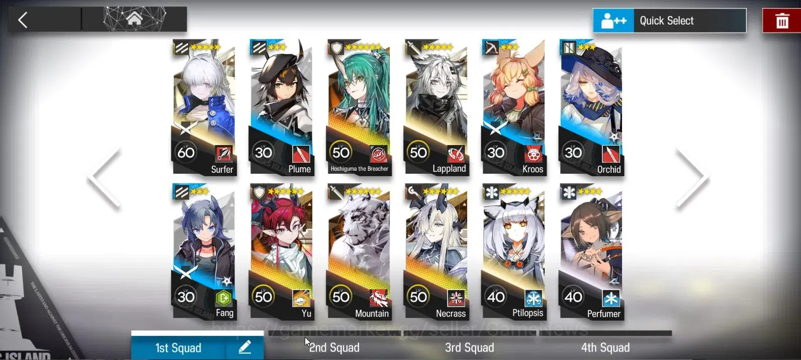 Arknights Accounts Mid-Tier Lv 5|+1 Skin|3 Limited+Collab Dungeon Meshi|Hoshiguma Alter,Pepe,Yu|Saria,Mountain,Eyja 3