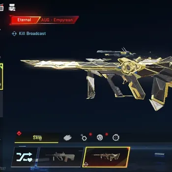 Blood Strike Accounts Collab Skin Asia|Eternal AUG Empyrean Lv2|Collab AOT Battle of Faith|Ultra Galil Knight,Raid